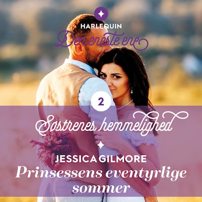 Prinsessens eventyrlige sommer – omslag til lydbogen af Jessica Gilmore