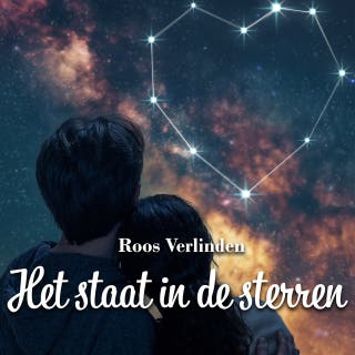 Het staat in de sterren: of niet... – omslag van het luisterboek van Roos Verlinden