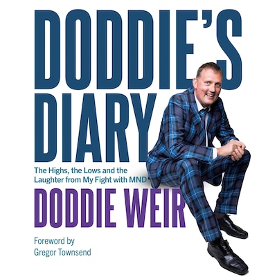 Doddie's Diary – omslag van het luisterboek van Doddie Weir, Stewart Weir