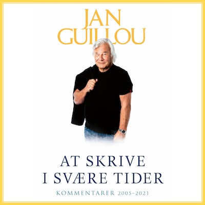 At skrive i svære tider – omslag til lydbogen af Jan Guillou