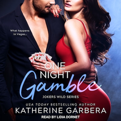 One Night Gamble – omslag til lydbogen af Katherine Garbera