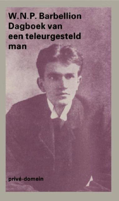 Dagboek van een teleurgesteld man – omslag van het luisterboek van W.N.P. Barbellion