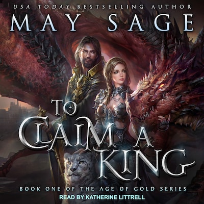 To Claim a King – omslag til lydbogen af May Sage