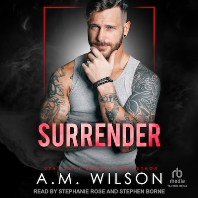 Surrender – omslag til lydbogen af A. M. Wilson
