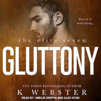 Gluttony – omslag til lydbogen af K Webster