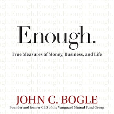 Enough – omslag til lydbogen af John C. Bogle