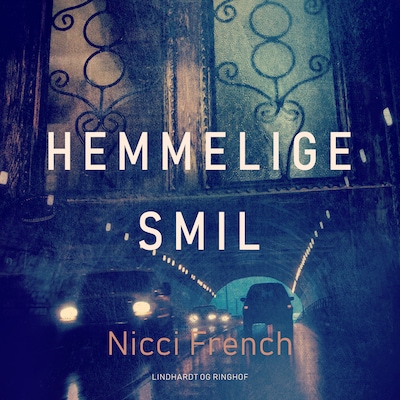 Hemmelige smil – omslag til lydbogen af Nicci French