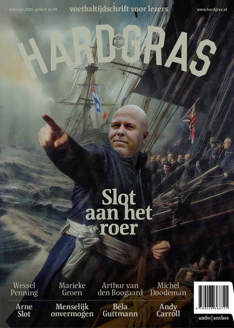 Hard gras 160 - februari 2025 – omslag van het luisterboek van Tijdschrift Hard Gras