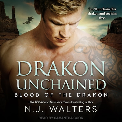 Drakon Unchained – omslag til lydbogen af N.J. Walters