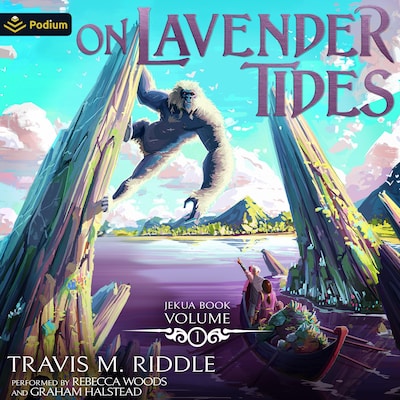 On Lavender Tides: Volume 1 – omslag til lydbogen af Travis M. Riddle