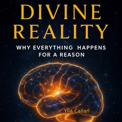 Divine Reality – omslag til lydbogen af Ylia Callan