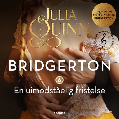 Bridgerton. En uimodståelig fristelse (beriget med musik og lydeffekter) – omslag til lydbogen af Julia Quinn