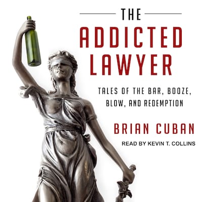 The Addicted Lawyer – omslag til lydbogen af Brian Cuban