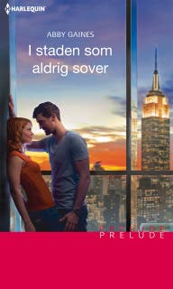 I staden som aldrig sover – omslag till ljudboken av Abby Gaines