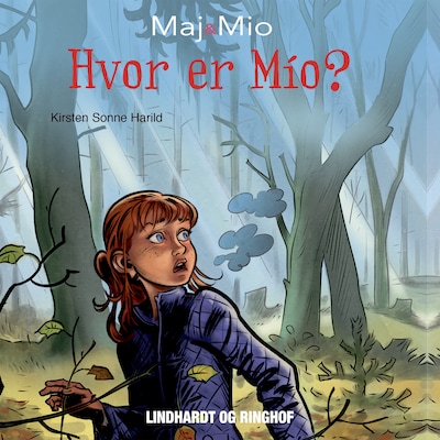 Maj og Mio 3: Hvor er Mio? – omslag til lydbogen af Kirsten Sonne Harild