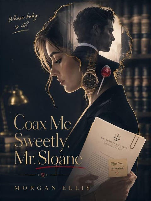 Coax Me Sweetly, Mr. Sloane – omslag til lydbogen af Morgan Ellis