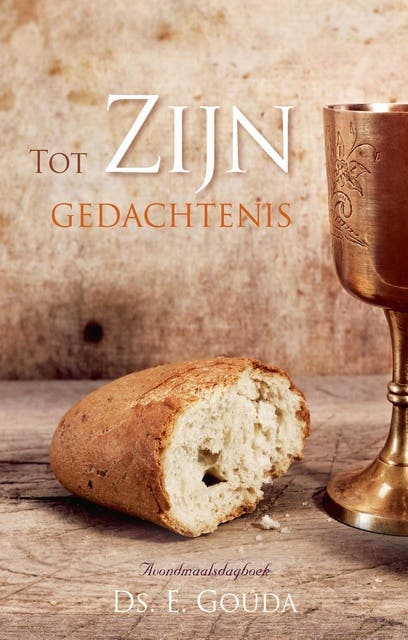 Tot zijn gedachtenis – omslag van het luisterboek van E. Gouda