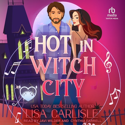 Hot In Witch City – omslag til lydbogen af Lisa Carlisle