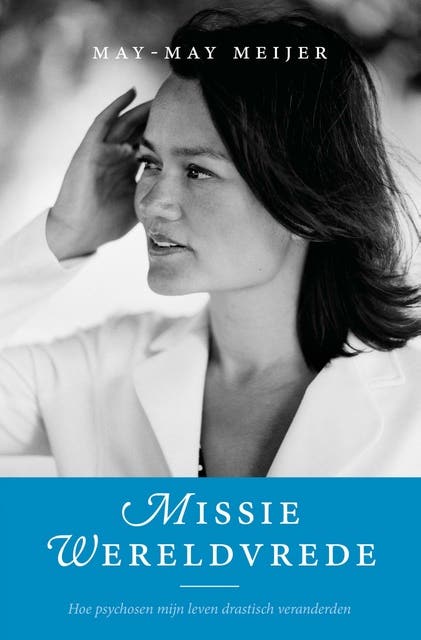 Missie wereldvrede – omslag van het luisterboek van May May Meijer