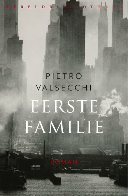 Eerste familie – omslag van het luisterboek van Pietro Valsecchi