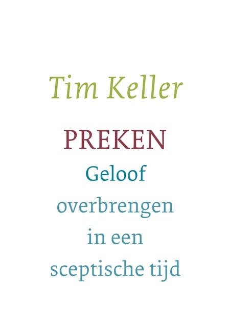 Preken: Geloof overbrengen in een sceptische tijd