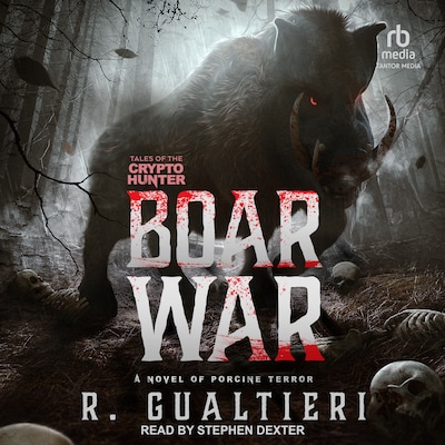Boar War – omslag til lydbogen af R. Gualtieri