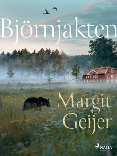 Björnjakten – omslag till ljudboken av Margit Geijer
