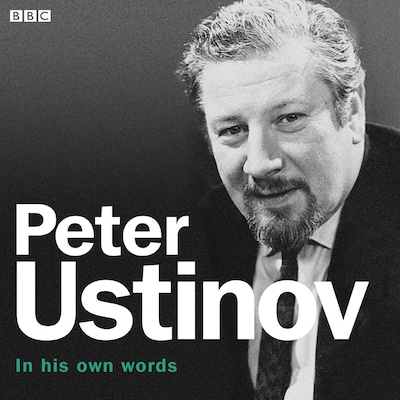 Peter Ustinov In His Own Words – omslag til lydbogen af Peter Ustinov