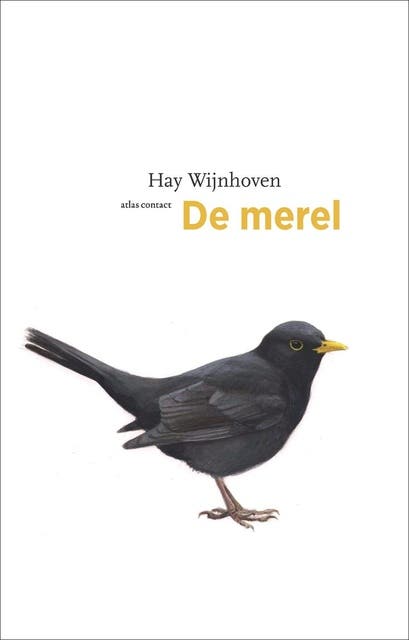 De merel – omslag van het luisterboek van Hay Wijnhoven
