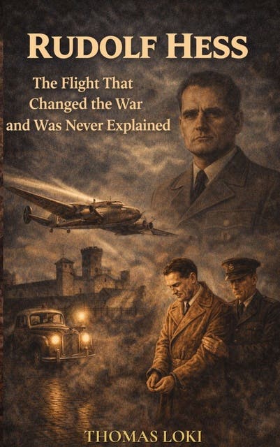 Rudolf Hess: The Flight That Changed the War and Was Never Explained – omslag til lydbogen af Thomas Loki