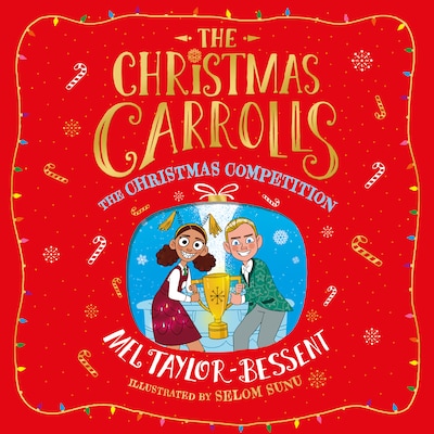 The Christmas Competition – omslag til lydbogen af Mel Taylor-Bessent