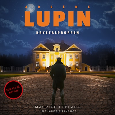 Arsène Lupin – krystalproppen – omslag til lydbogen af Maurice Leblanc