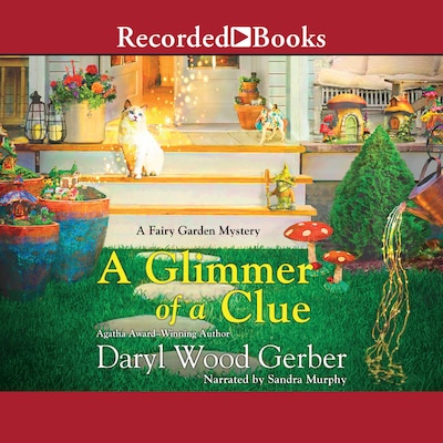 A Glimmer of a Clue – omslag til lydbogen af Daryl Wood Gerber