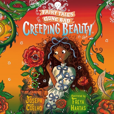 Creeping Beauty – omslag til lydbogen af Joseph Coelho