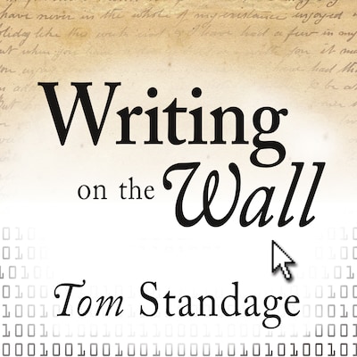 Writing on the Wall – omslag til lydbogen af Tom Standage