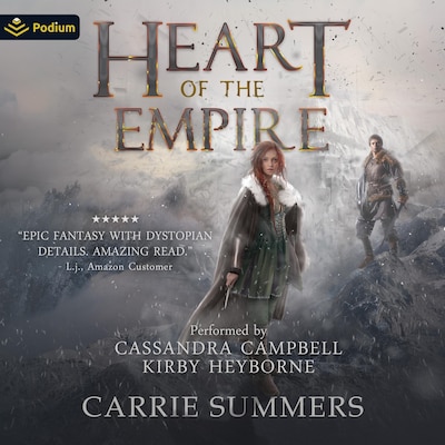 Heart of the Empire – omslag til lydbogen af Carrie Summers