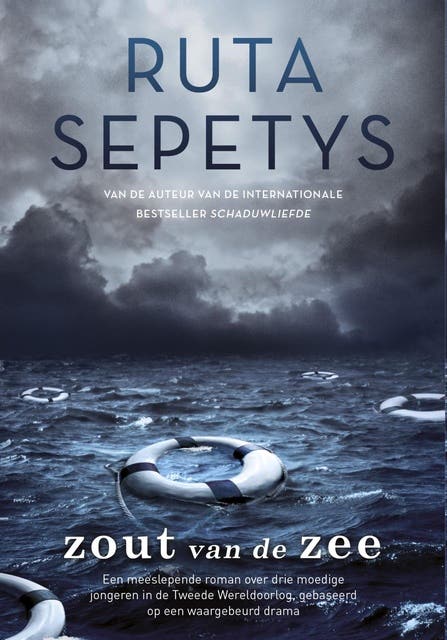 Zout van de zee – omslag van het luisterboek van Ruta Sepetys