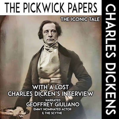 The Pickwick Papers The Iconic Tale – omslag til lydbogen af Charles Dickens