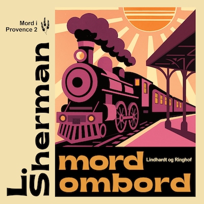 Mord ombord – omslag til lydbogen af L. Sherman