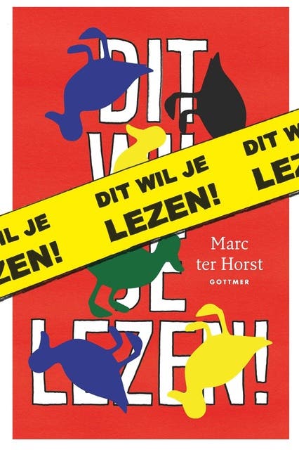 Dit wil je lezen! – omslag van het luisterboek van Marc ter Horst