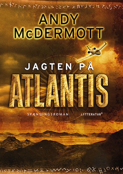 Jagten på Atlantis – omslag til lydbogen af Andy McDermott
