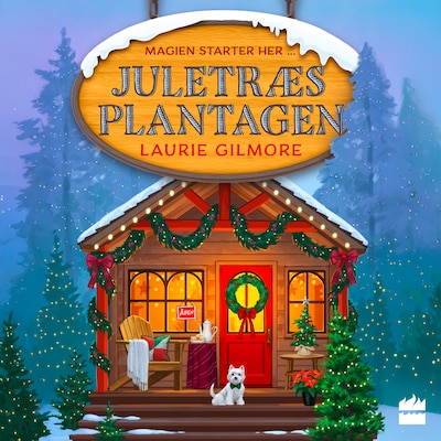 Juletræsplantagen – omslag til lydbogen af Laurie Gilmore