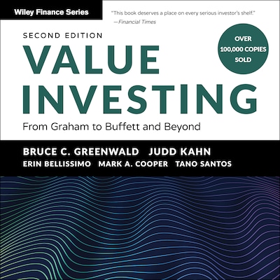Value Investing – omslag til lydbogen af Bruce C. Greenwald, Judd Kahn, Erin Bellissimo