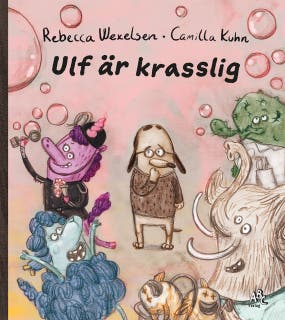 Ulf är krasslig – omslag till ljudboken av Rebecca Wexelsen