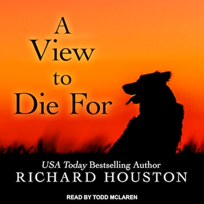 A View to Die For – omslag til lydbogen af Richard Houston