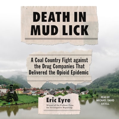Death in Mud Lick – omslag til lydbogen af Eric Eyre