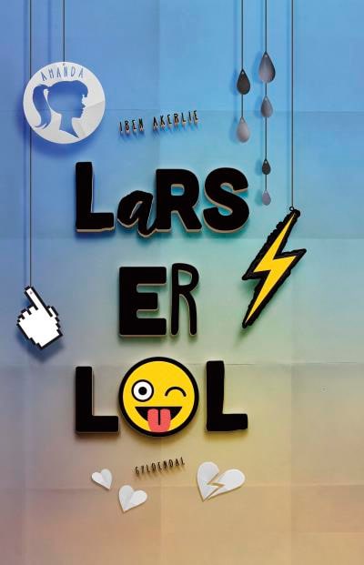 Lars er lol – omslag til lydbogen af Iben Akerlie