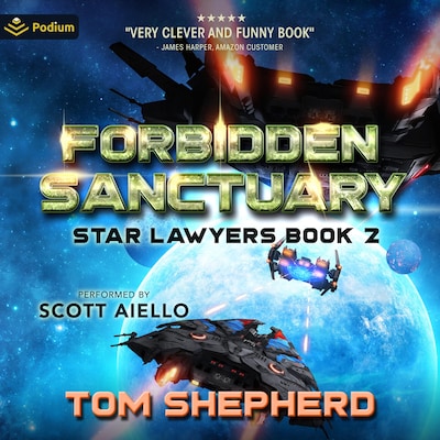 Forbidden Sanctuary – omslag til lydbogen af Tom Shepherd