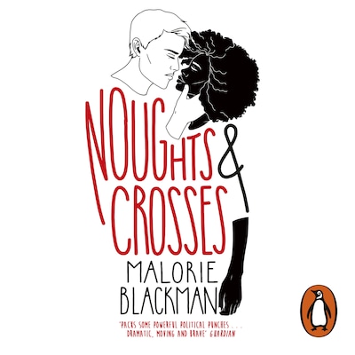 Noughts & Crosses – omslag til lydbogen af Malorie Blackman