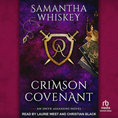 Crimson Covenant – omslag til lydbogen af Samantha Whiskey